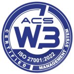 this is the ISO 27001: 2022 Logo