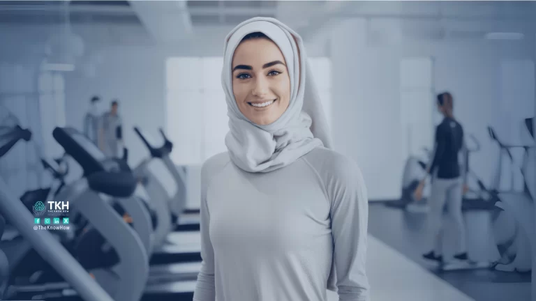 Healthy woman without back pain - pain-free living and wellness after successful treatment